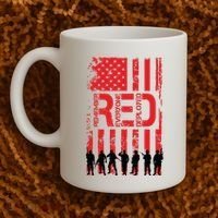 On Friday We Wear Red. Coffee Mug thumb 2