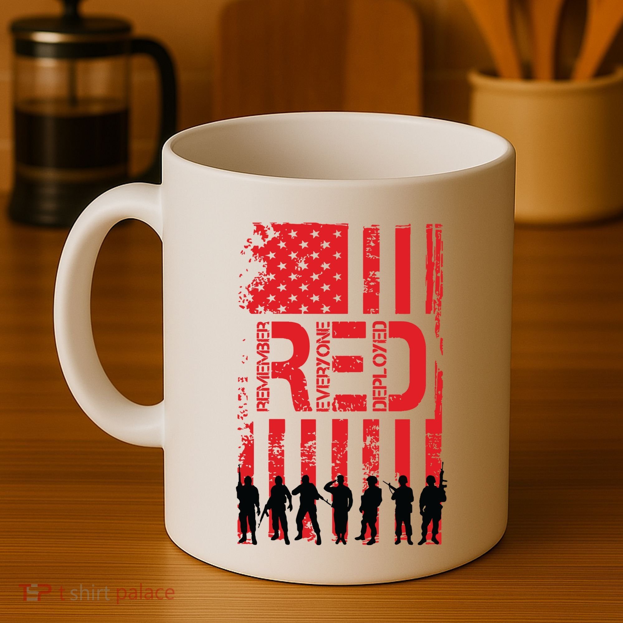 On Friday We Wear Red. Coffee Mug