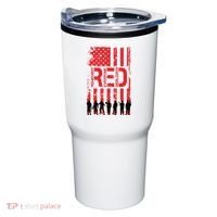 On Friday We Wear Red. Tumbler thumb 0