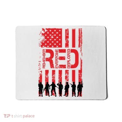 On Friday We Wear Red. Mousepad