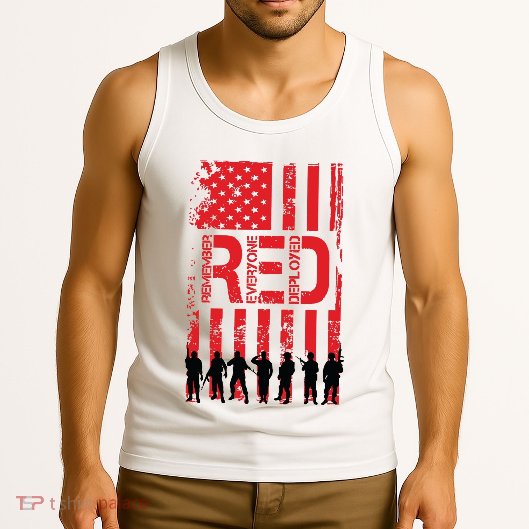On Friday We Wear Red. Tank Top