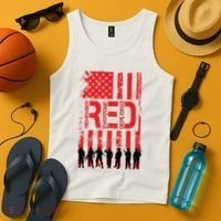 On Friday We Wear Red. Tank Top thumb 4