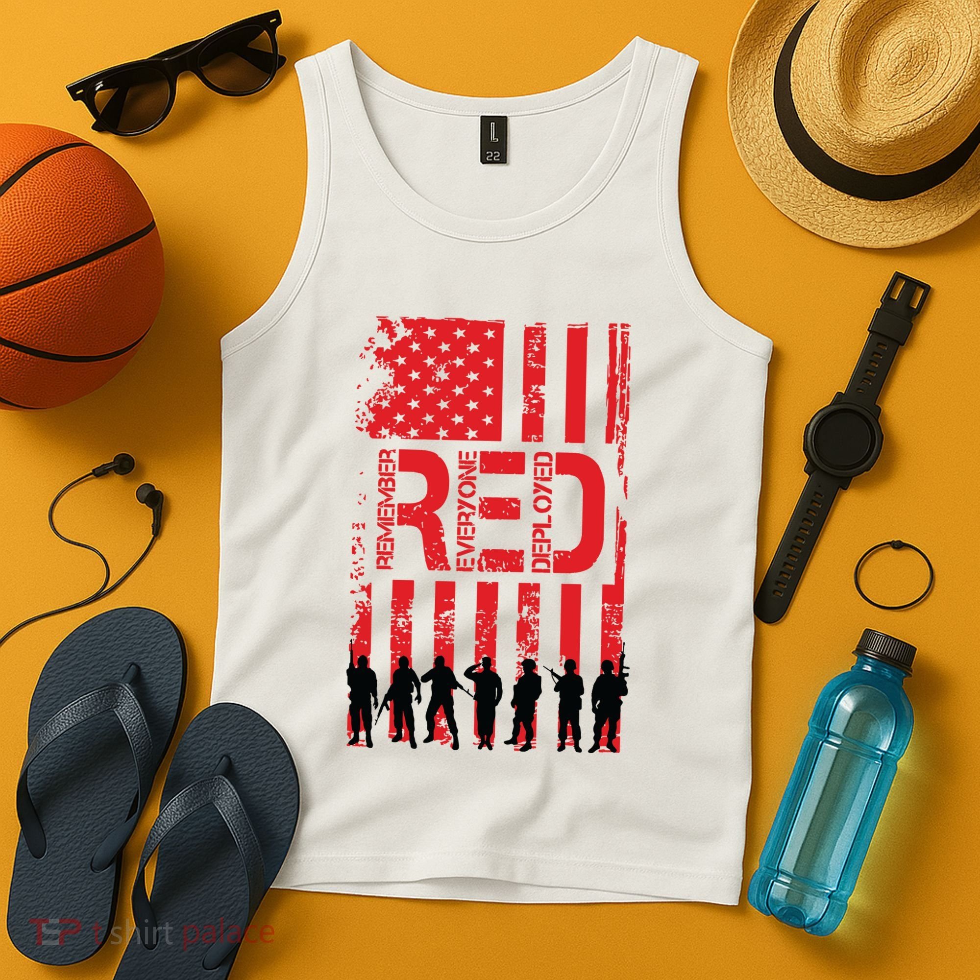 On Friday We Wear Red. Tank Top