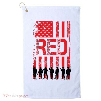 On Friday We Wear Red. Golf Towel