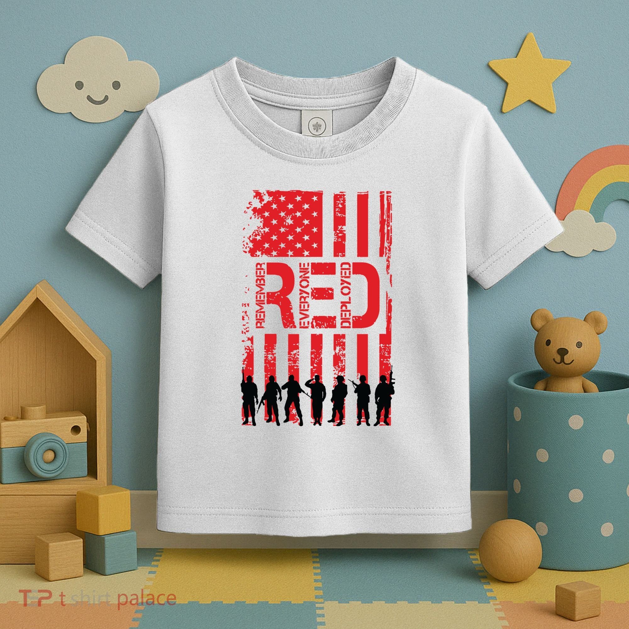 On Friday We Wear Red. Toddler T-Shirt