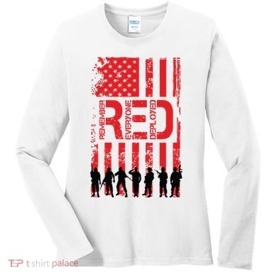 On Friday We Wear Red. Women's Long Sleeve Shirt