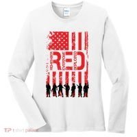 On Friday We Wear Red. Women's Long Sleeve Shirt thumb 0