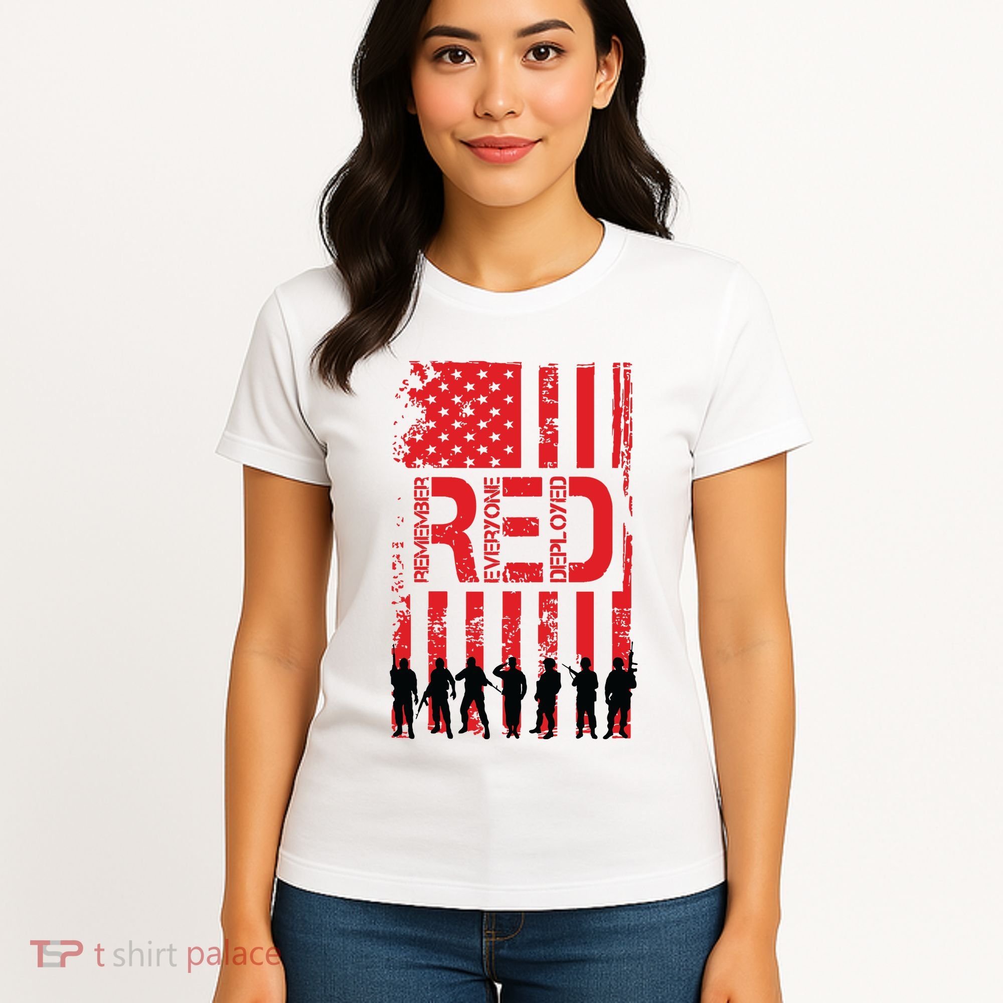 On Friday We Wear Red. Women's T-Shirt