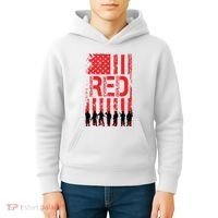 On Friday We Wear Red. Kids Hoodie thumb 4