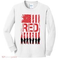 On Friday We Wear Red. Kids Long Sleeve Shirt thumb 0