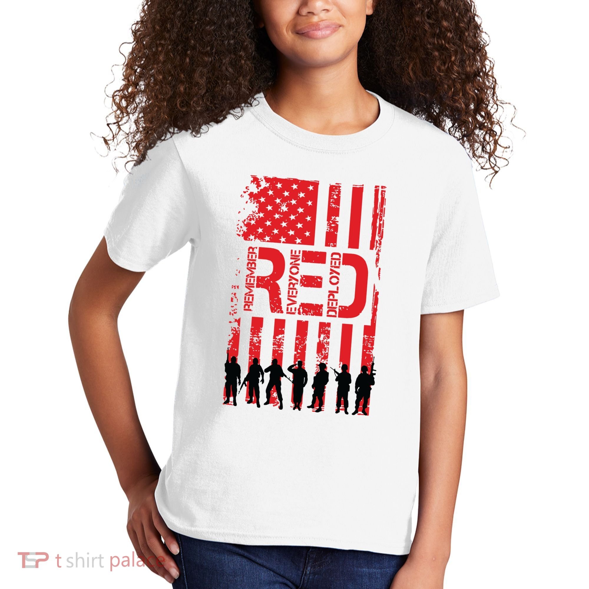 On Friday We Wear Red. Kids T-Shirt