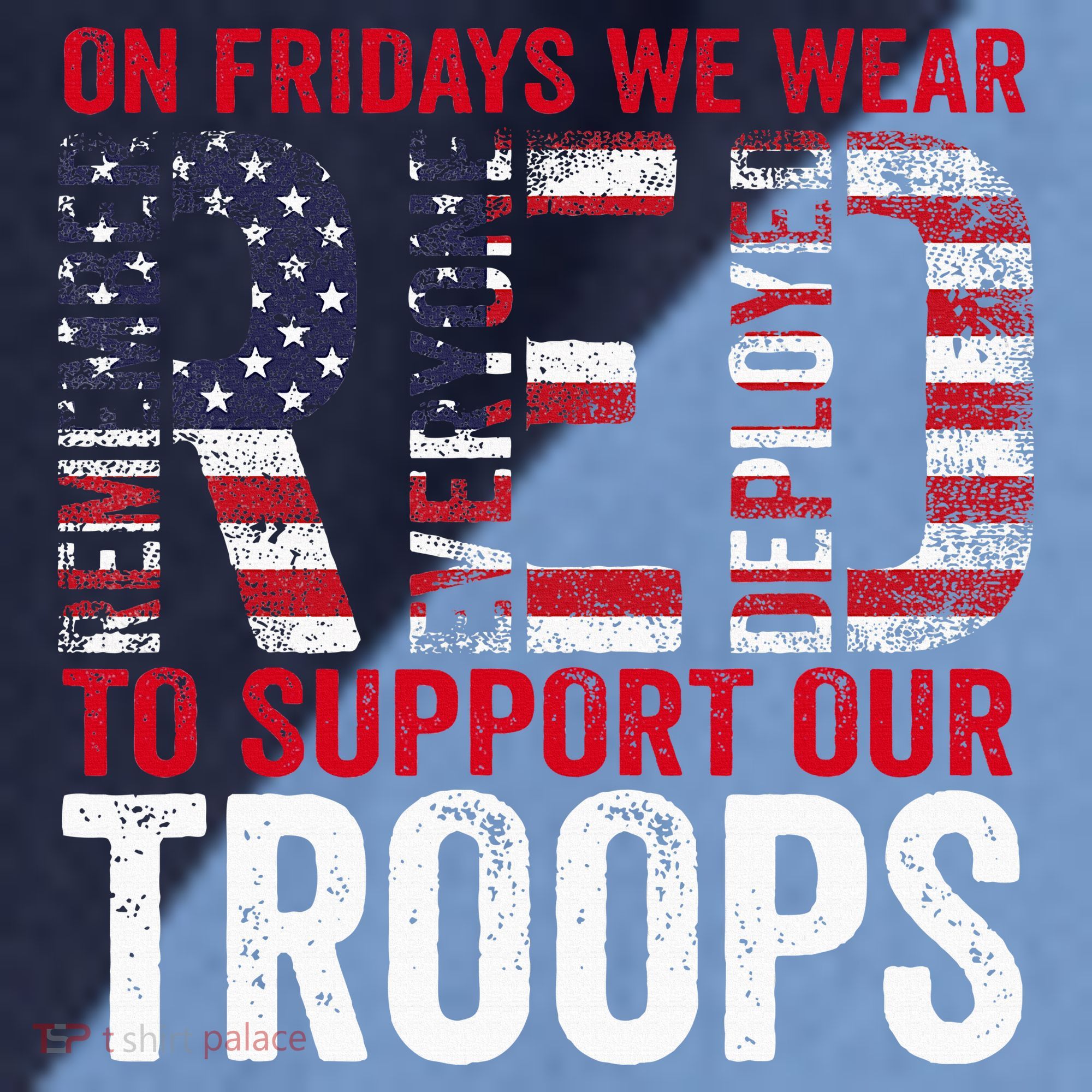 On Fridays We Wear Red To Support Our Troops Red Friday Raglan Baseball Sleeve Shirt