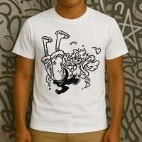 Onepiecedaiiys Gear 5 Floating In Air Essential T-Shirt thumb 3