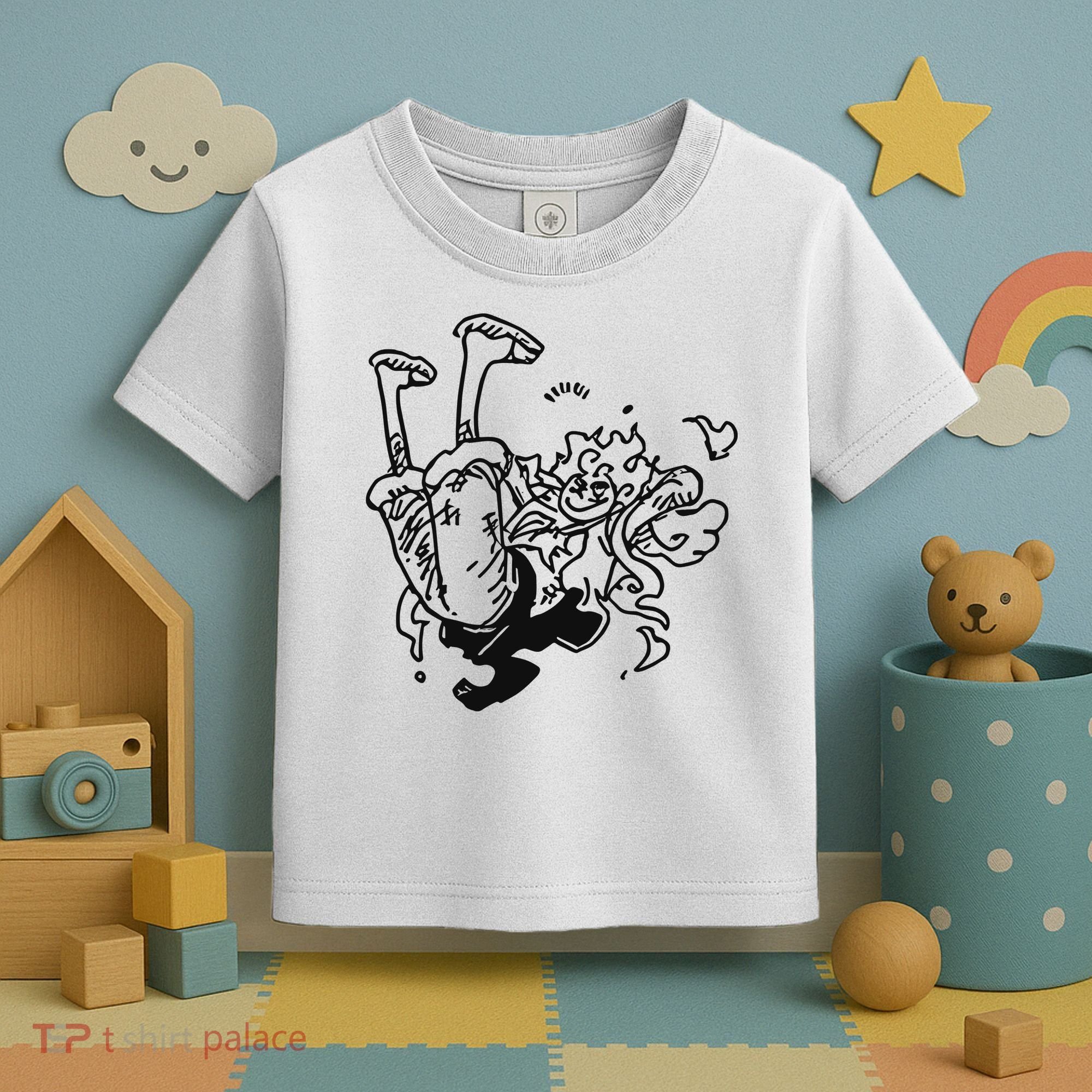 Onepiecedaiiys Gear 5 Floating In Air Essential Toddler T-Shirt