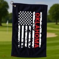 Oklahoma Gift And Women Golf Towel thumb 1