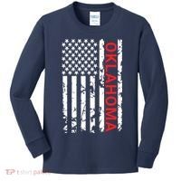 Oklahoma Gift And Women Kids Long Sleeve Shirt thumb 0