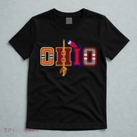 Ohio Gifts and DressedForDuty Ohio Black Small T-Shirt thumb 5