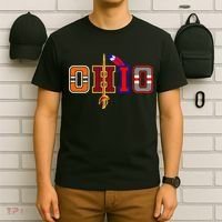 Ohio Gifts and DressedForDuty Ohio Black Small T-Shirt thumb 6