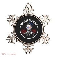 Original Gangster Abe Lincoln Funny 4th Of July Ornament thumb 0