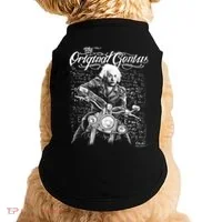 Original Genius Albert Einstein Biker Doggie Tank thumb 0