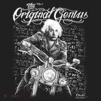 Original Genius Albert Einstein Biker Beanie thumb 2