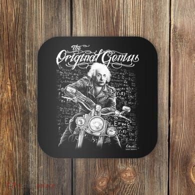 Original Genius Albert Einstein Biker Coaster