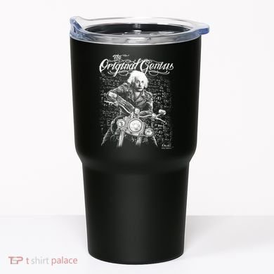 Original Genius Albert Einstein Biker Tumbler