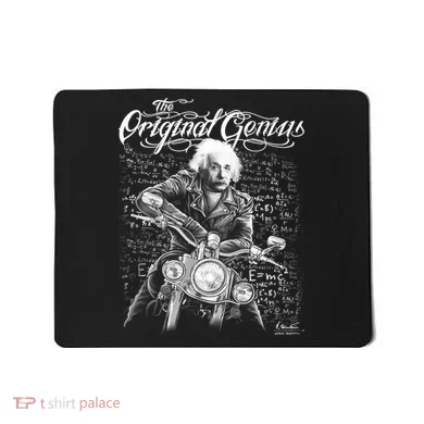 Original Genius Albert Einstein Biker Mousepad