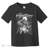 Original Genius Albert Einstein Biker Toddler T-Shirt thumb 0