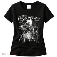 Original Genius Albert Einstein Biker Women's T-Shirt thumb 0