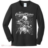 Original Genius Albert Einstein Biker Kids Long Sleeve Shirt thumb 0