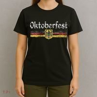 Oktoberfest German Beer Vintage German Flag T-Shirt thumb 4