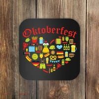Oktoberfest German Bavarian Women Beer Fest Coaster thumb 0