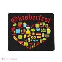Oktoberfest German Bavarian Women Beer Fest Mousepad thumb 0