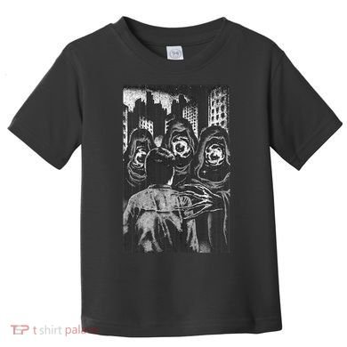 Occult Gothic Black Metal Dark Aesthetic Goth Toddler T-Shirt