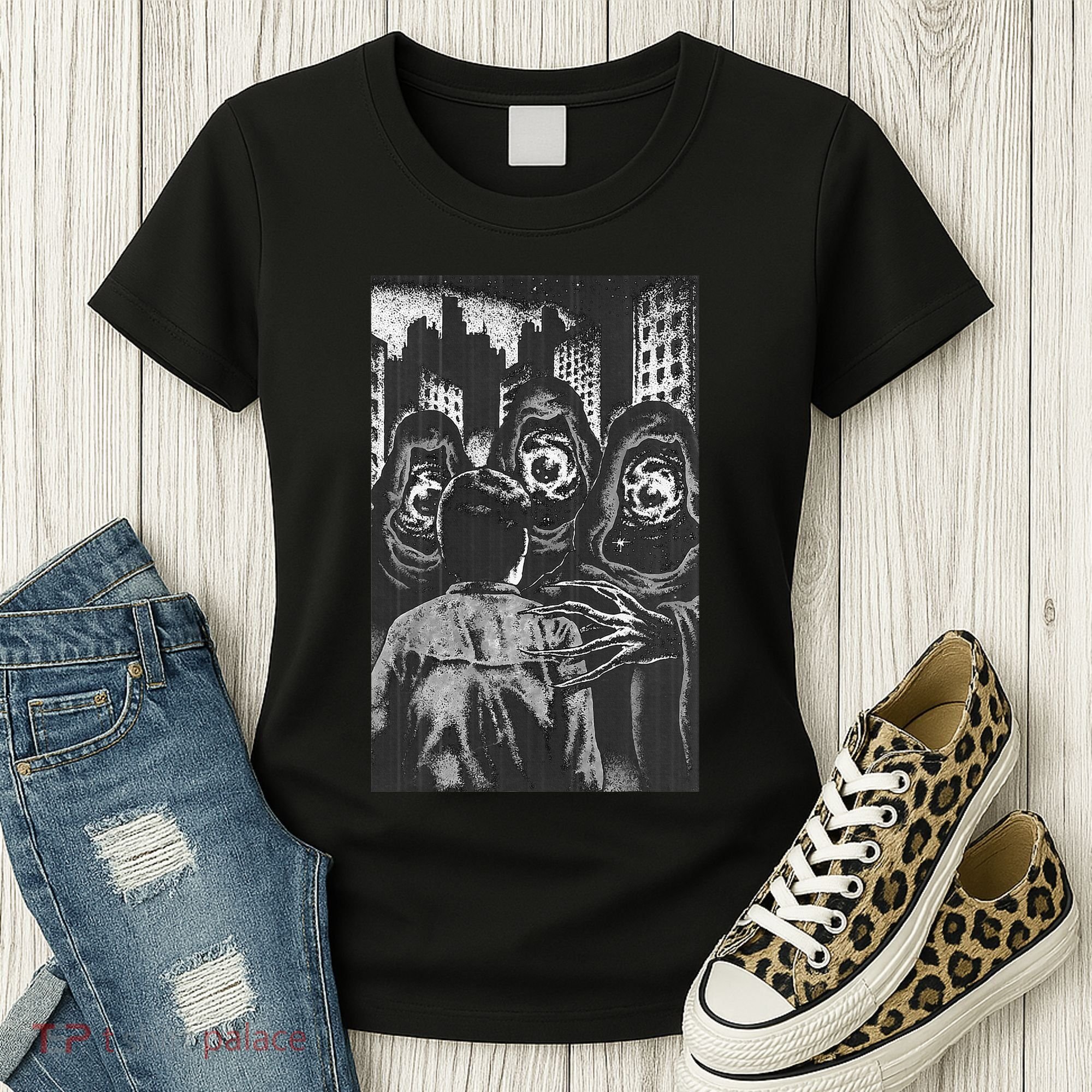 Occult Gothic Black Metal Dark Aesthetic Goth Women's T-Shirt