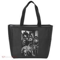 Occult Gothic Black Metal Dark Aesthetic Goth Tote Bag thumb 0