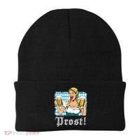 Oktoberfest Beer German Girl Bavarian Flag Drinking Prost Beanie thumb 0