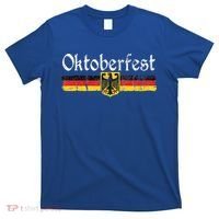 Oktoberfest German Beer Vintage German Flag T-Shirt thumb 0