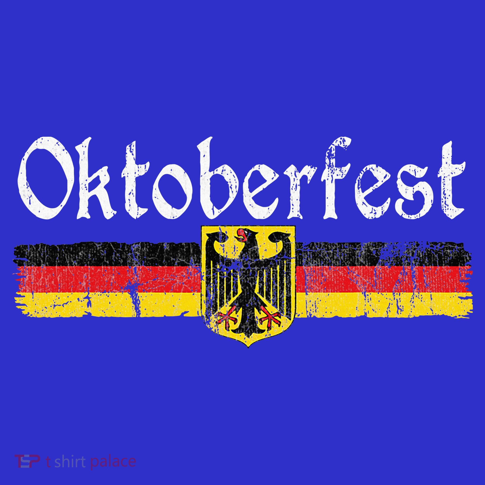 Oktoberfest German Beer Vintage German Flag T-Shirt
