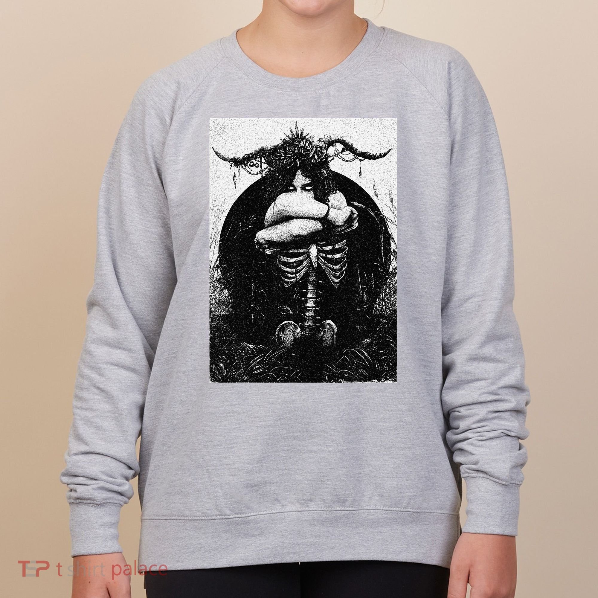 Occult Gothic Black Metal Dark Aesthetic Goth Women's Sweatshirt