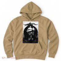 Occult Gothic Black Metal Dark Aesthetic Goth Hoodie thumb 0
