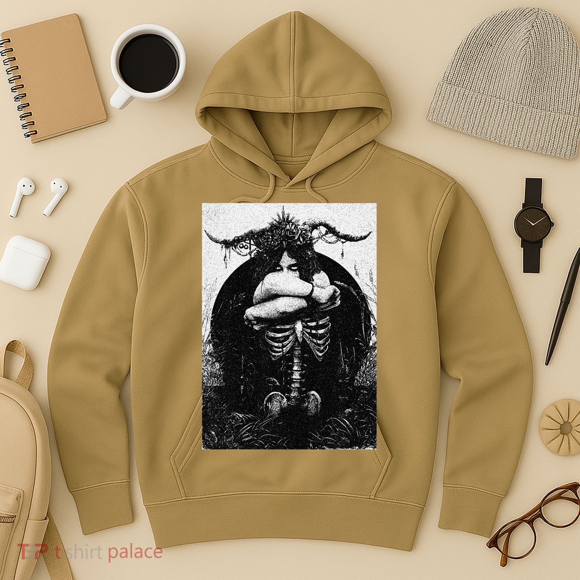 Occult Gothic Black Metal Dark Aesthetic Goth Hoodie