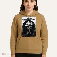 Occult Gothic Black Metal Dark Aesthetic Goth Hoodie thumb 5