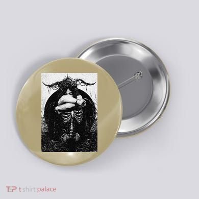 Occult Gothic Black Metal Dark Aesthetic Goth Button