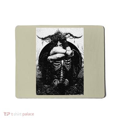 Occult Gothic Black Metal Dark Aesthetic Goth Mousepad