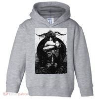 Occult Gothic Black Metal Dark Aesthetic Goth Toddler Hoodie thumb 0