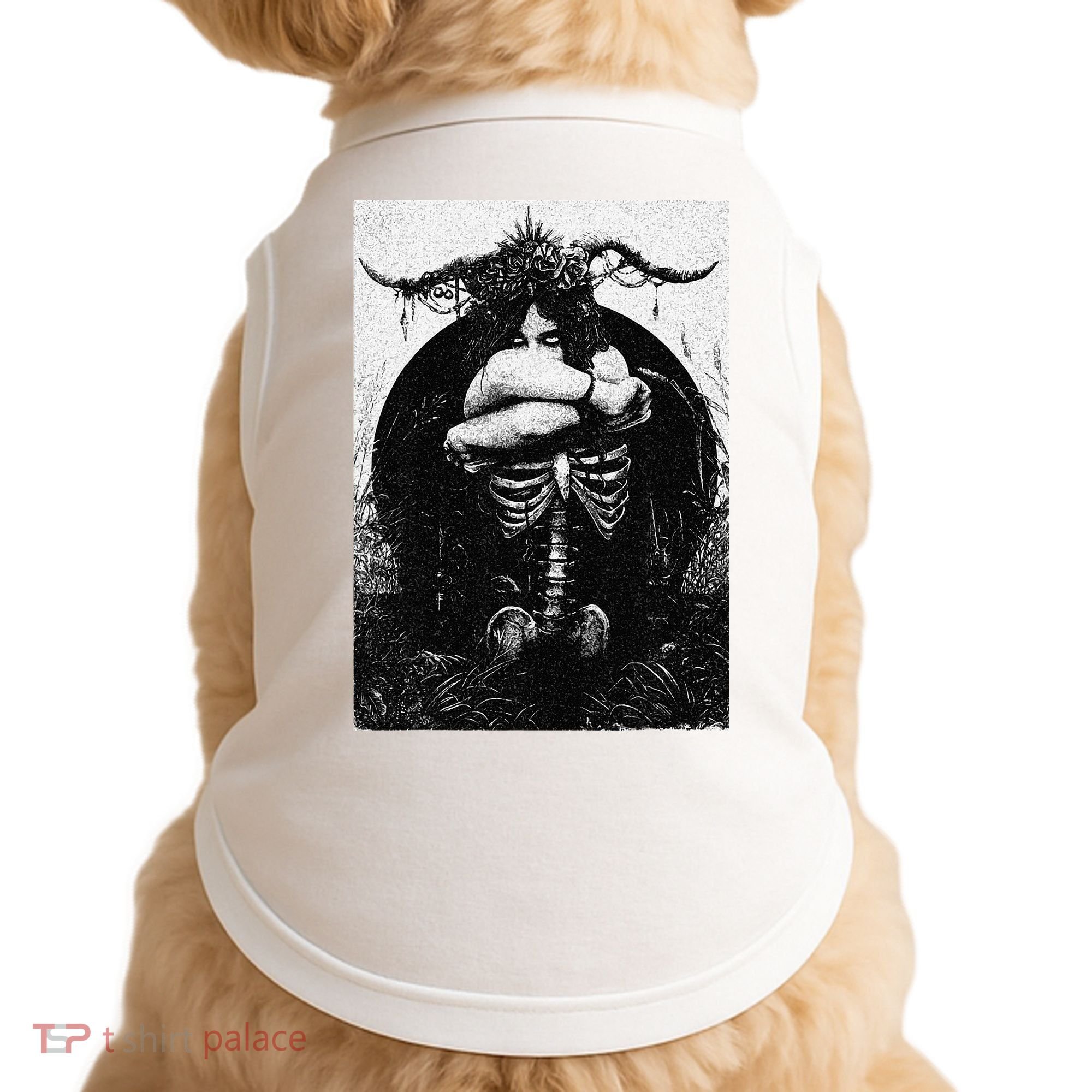Occult Gothic Black Metal Dark Aesthetic Goth Doggie Tank