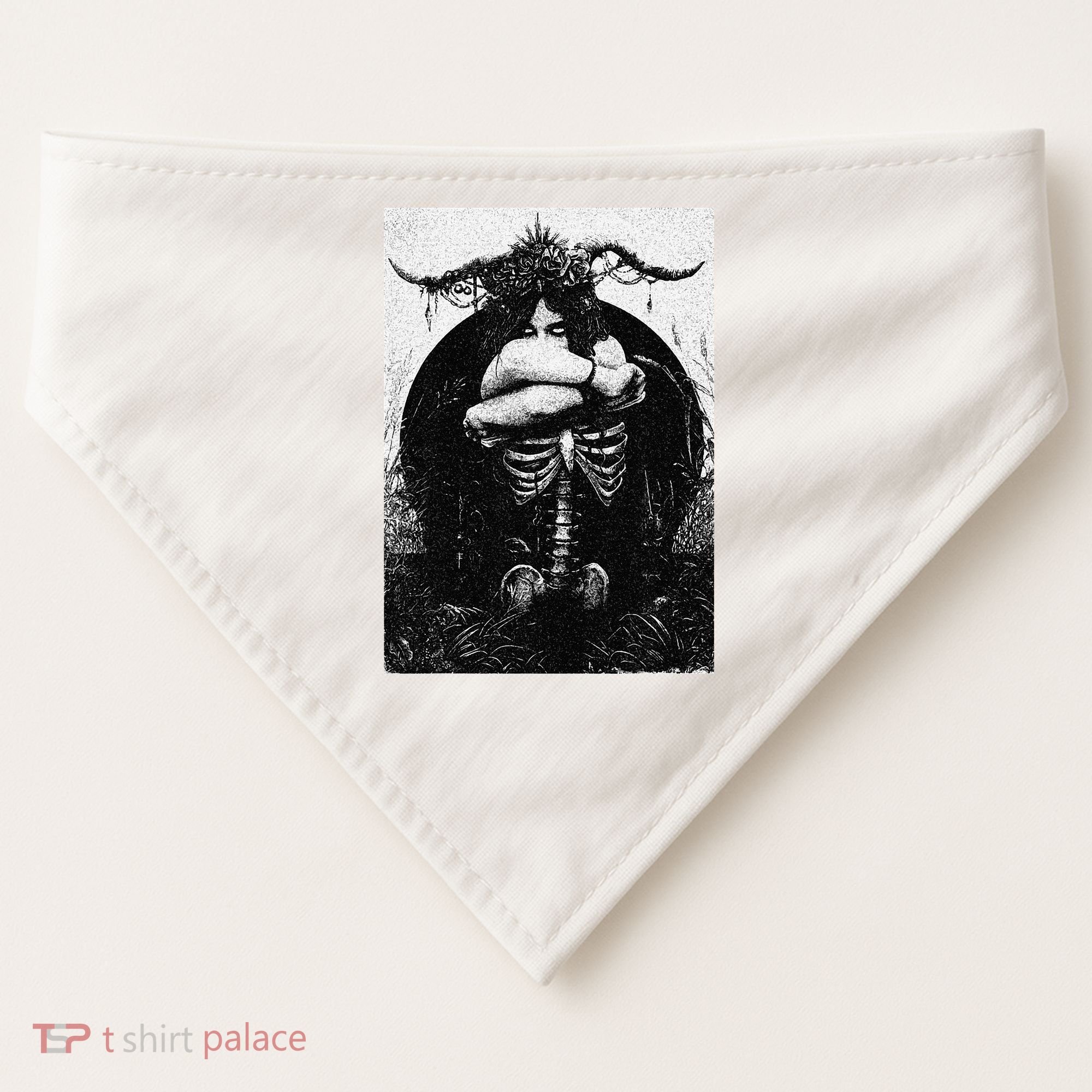 Occult Gothic Black Metal Dark Aesthetic Goth USA-Made Doggie Bandana