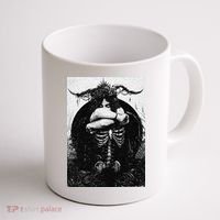 Occult Gothic Black Metal Dark Aesthetic Goth Coffee Mug thumb 1